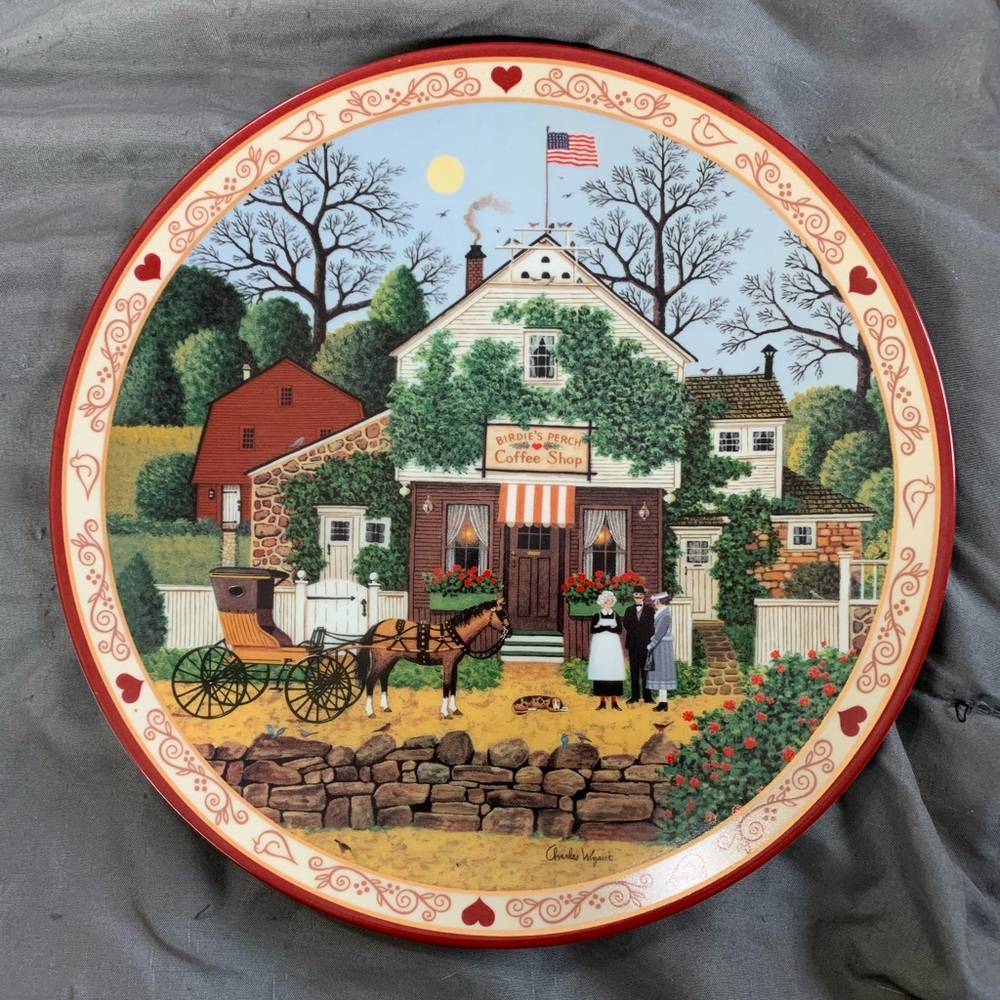 The Bradford Exchange: Charles Wysocki’s Plate Collection